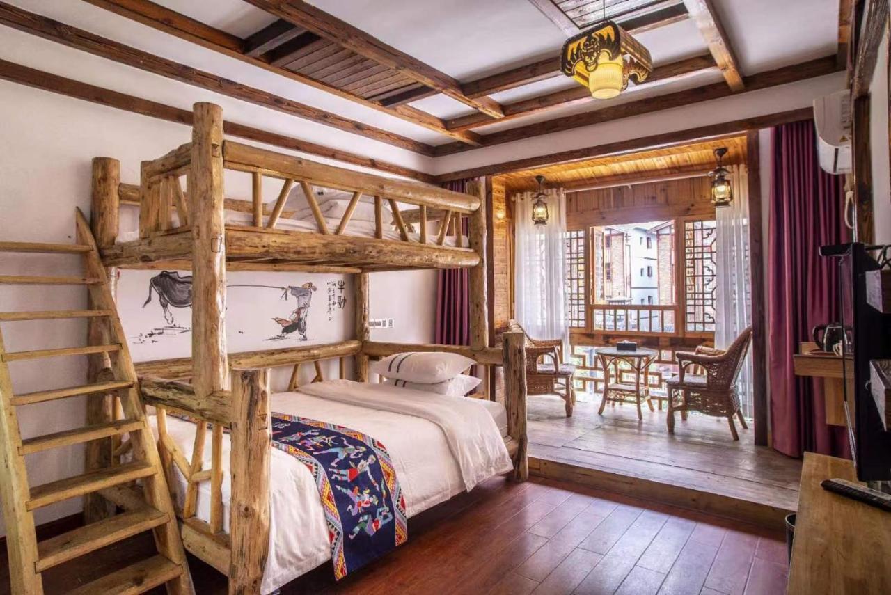 Mountain View Guesthouse จางเจียเจี้ย ภายนอก รูปภาพ