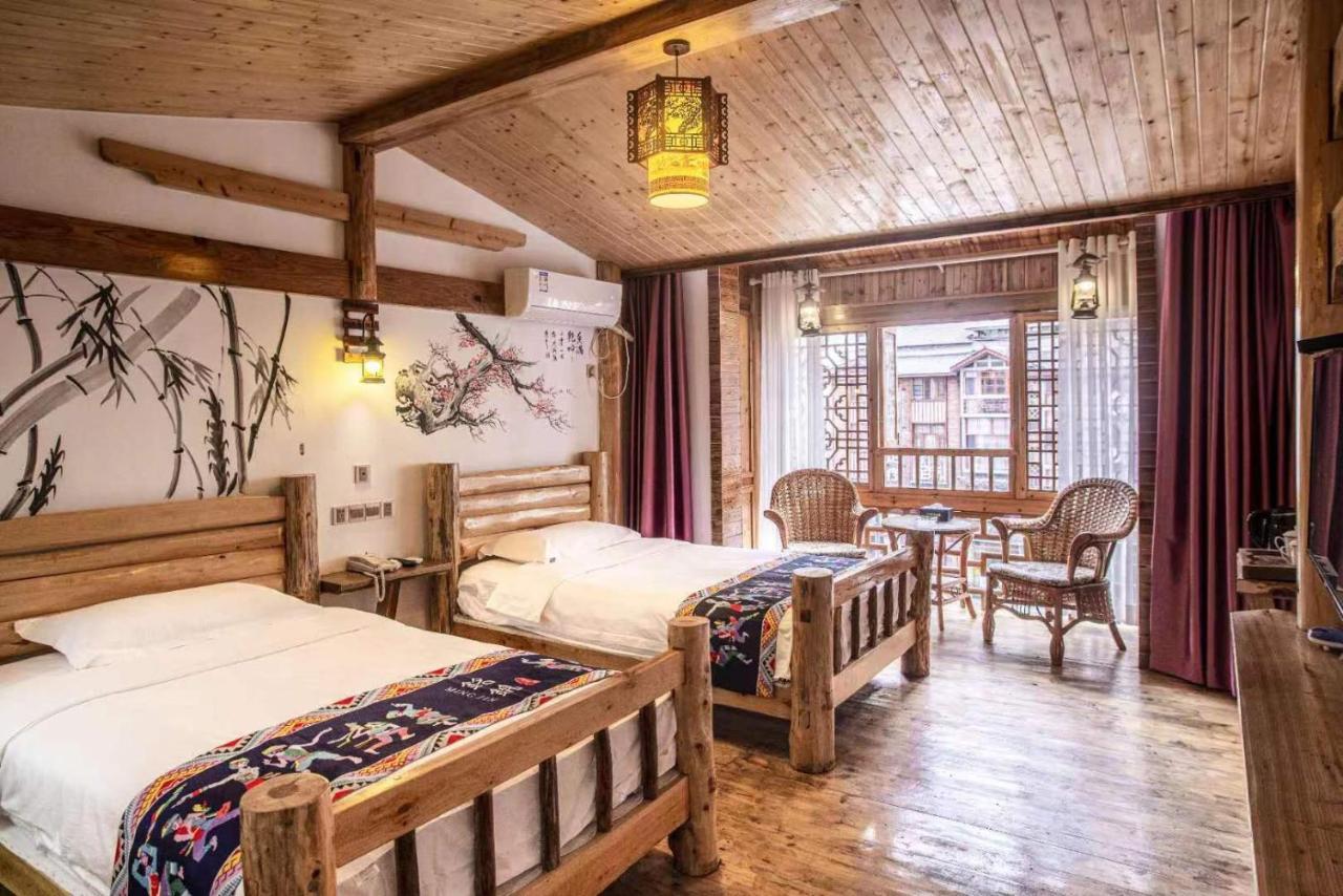 Mountain View Guesthouse จางเจียเจี้ย ภายนอก รูปภาพ
