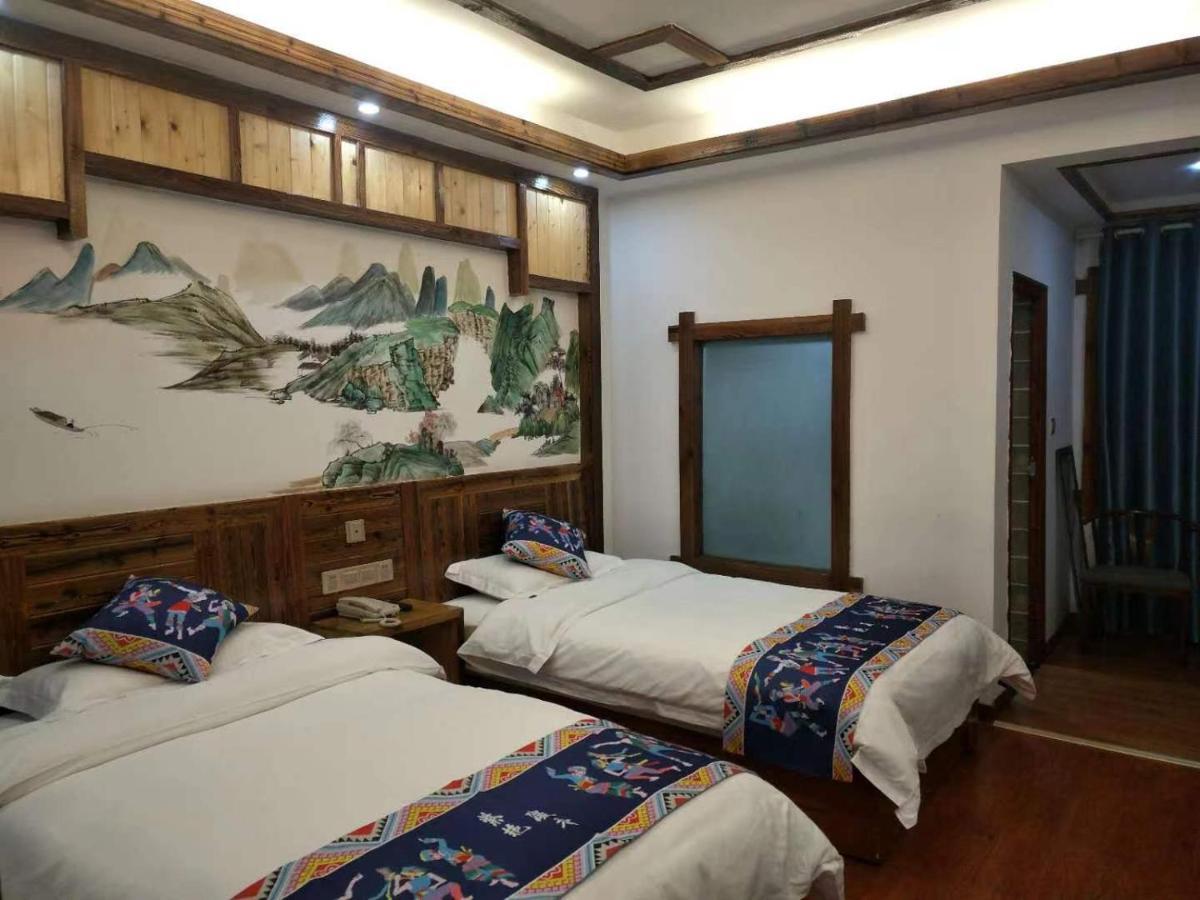 Mountain View Guesthouse จางเจียเจี้ย ภายนอก รูปภาพ