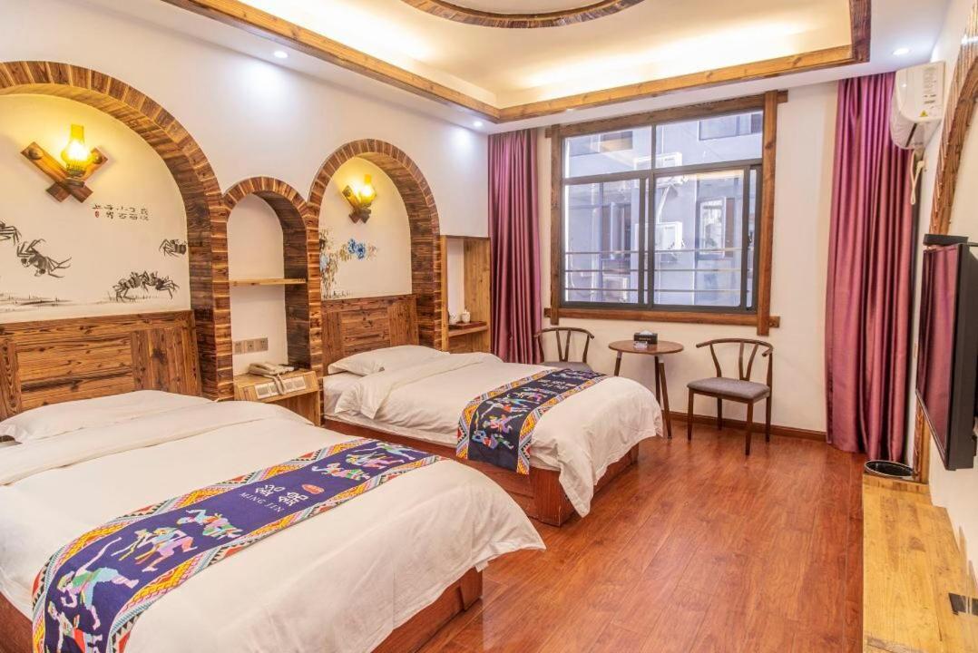 Mountain View Guesthouse จางเจียเจี้ย ภายนอก รูปภาพ