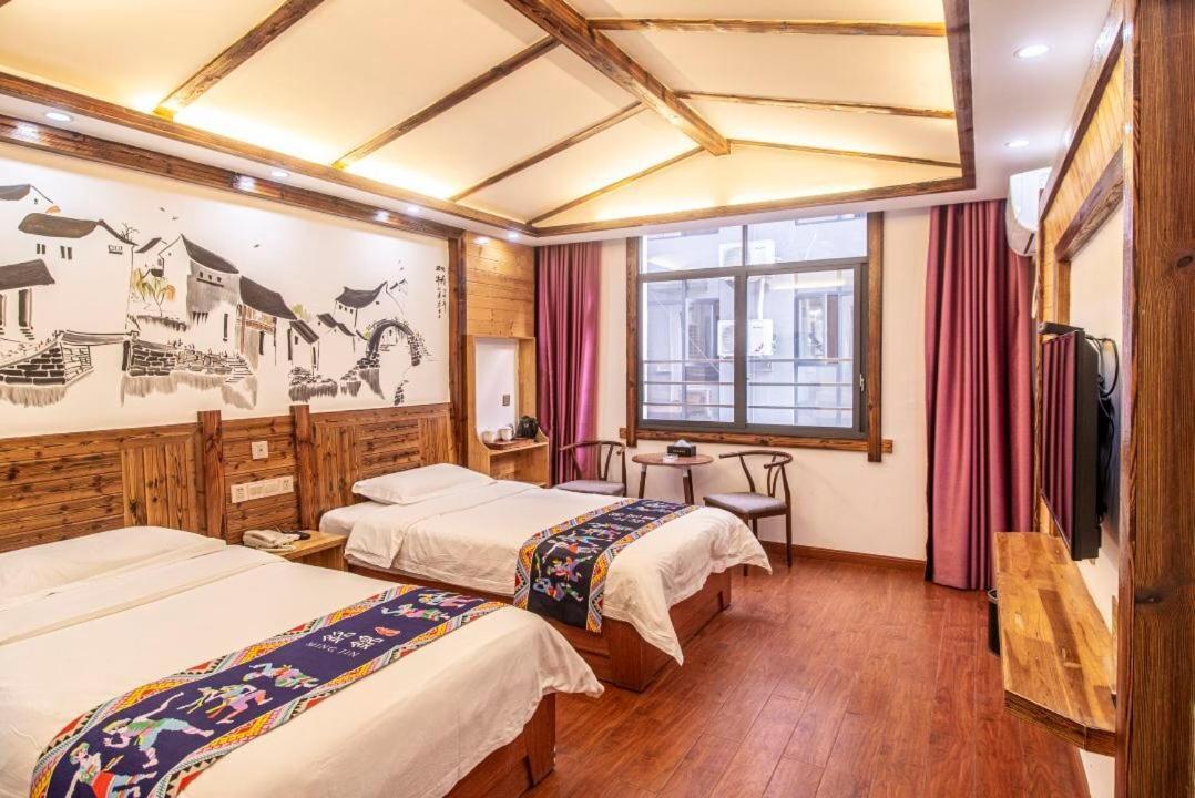 Mountain View Guesthouse จางเจียเจี้ย ภายนอก รูปภาพ