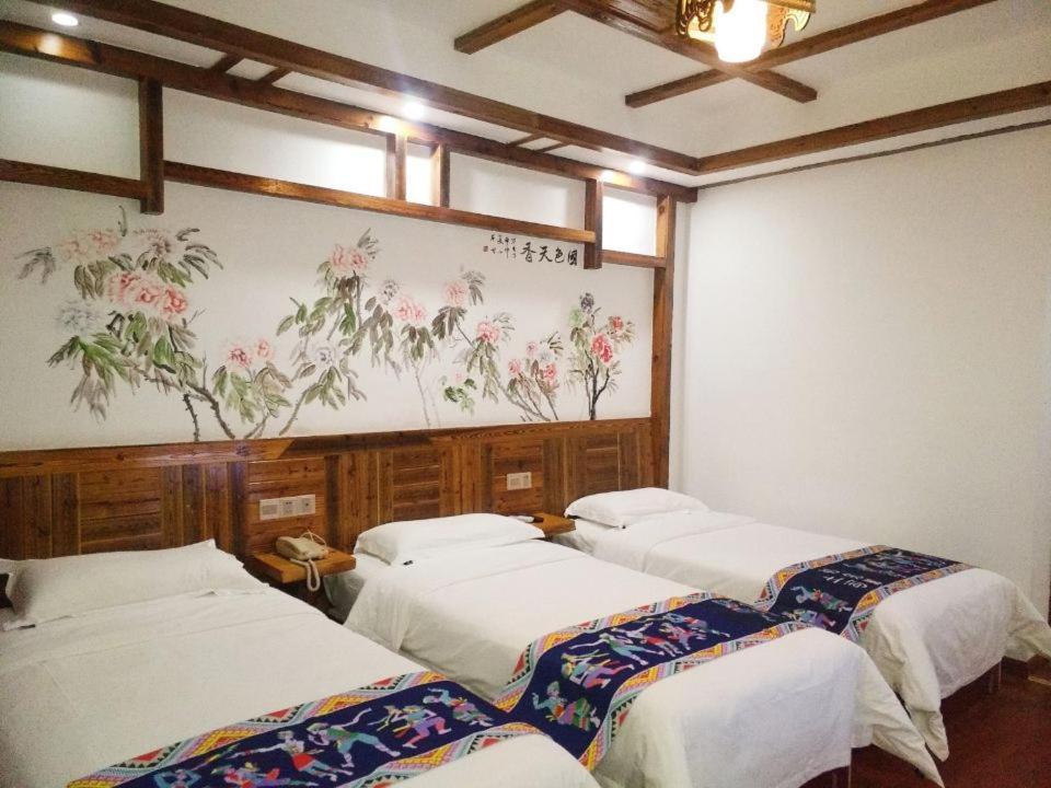 Mountain View Guesthouse จางเจียเจี้ย ภายนอก รูปภาพ