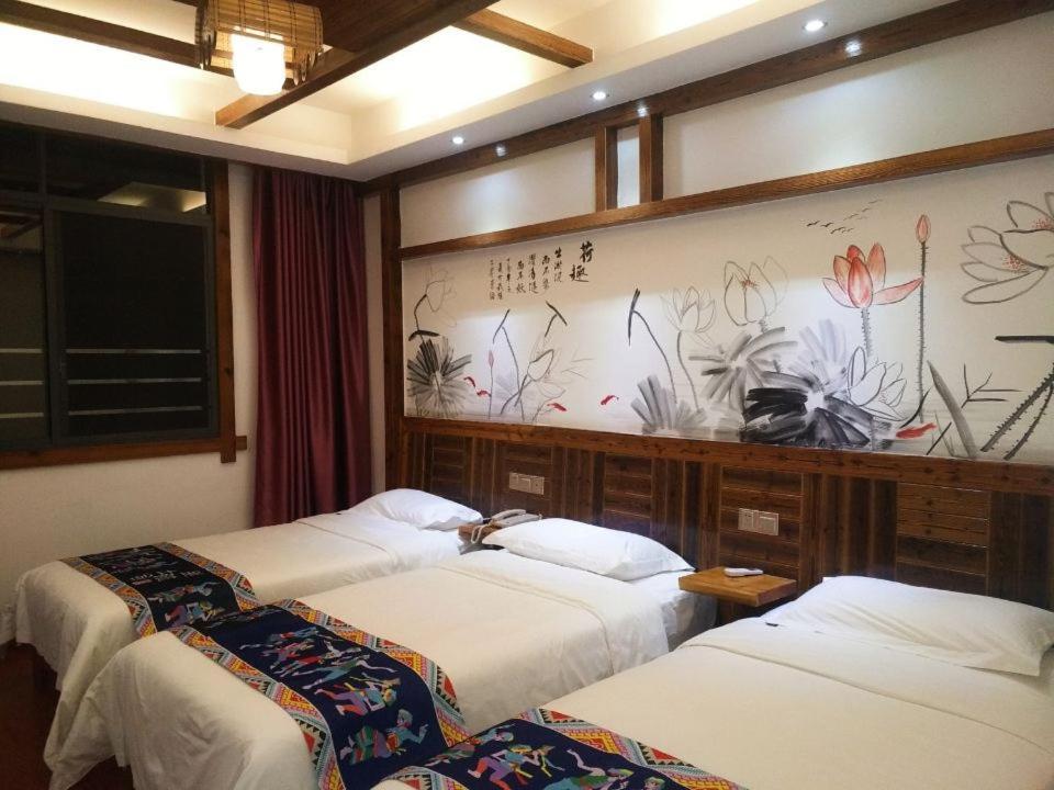 Mountain View Guesthouse จางเจียเจี้ย ภายนอก รูปภาพ