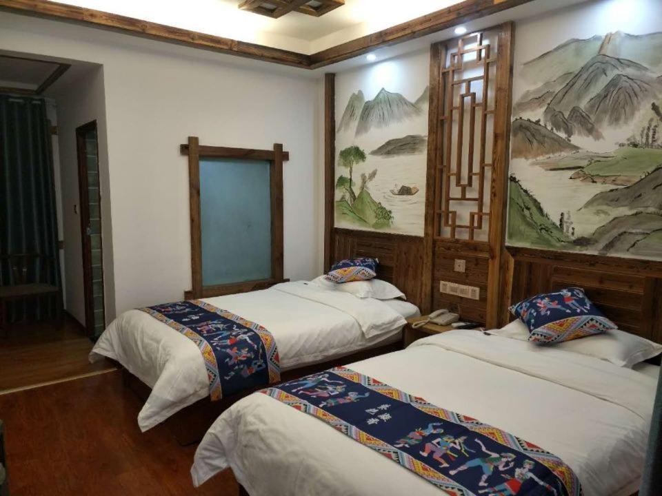 Mountain View Guesthouse จางเจียเจี้ย ภายนอก รูปภาพ
