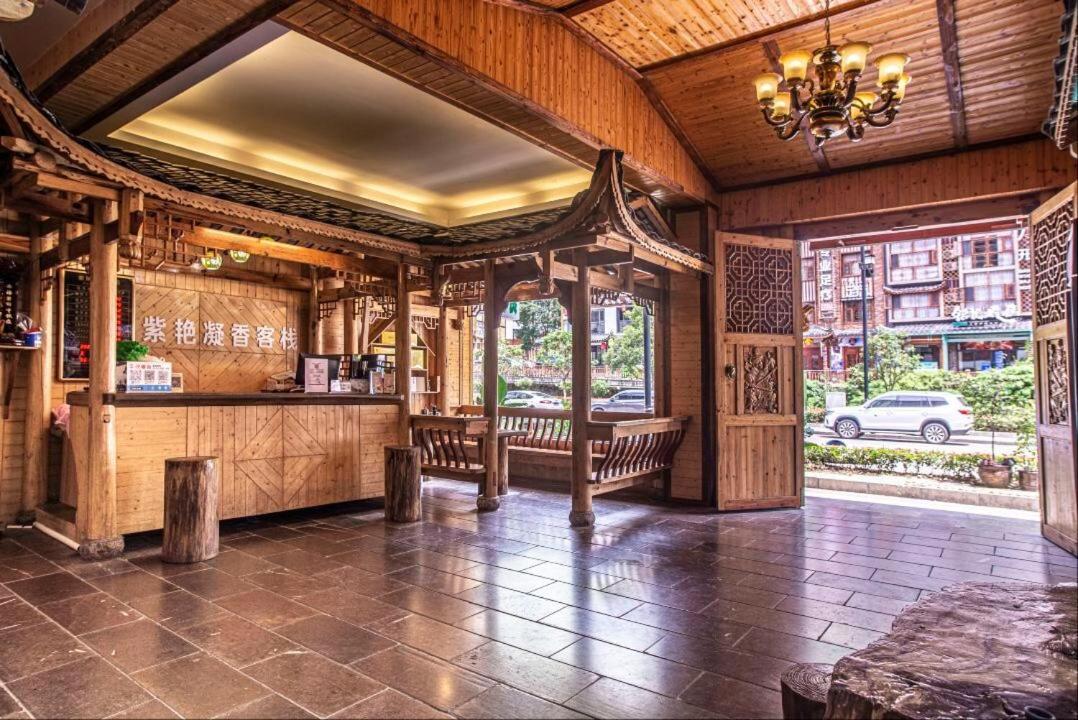 Mountain View Guesthouse จางเจียเจี้ย ภายนอก รูปภาพ